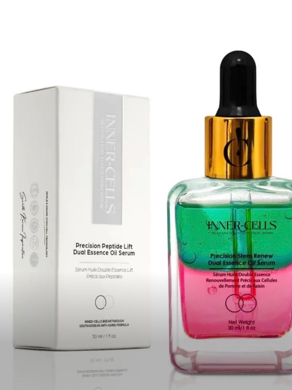 Inner-Cells Precision Peptide Lift Dual Essence Oil Serum - 30 ml